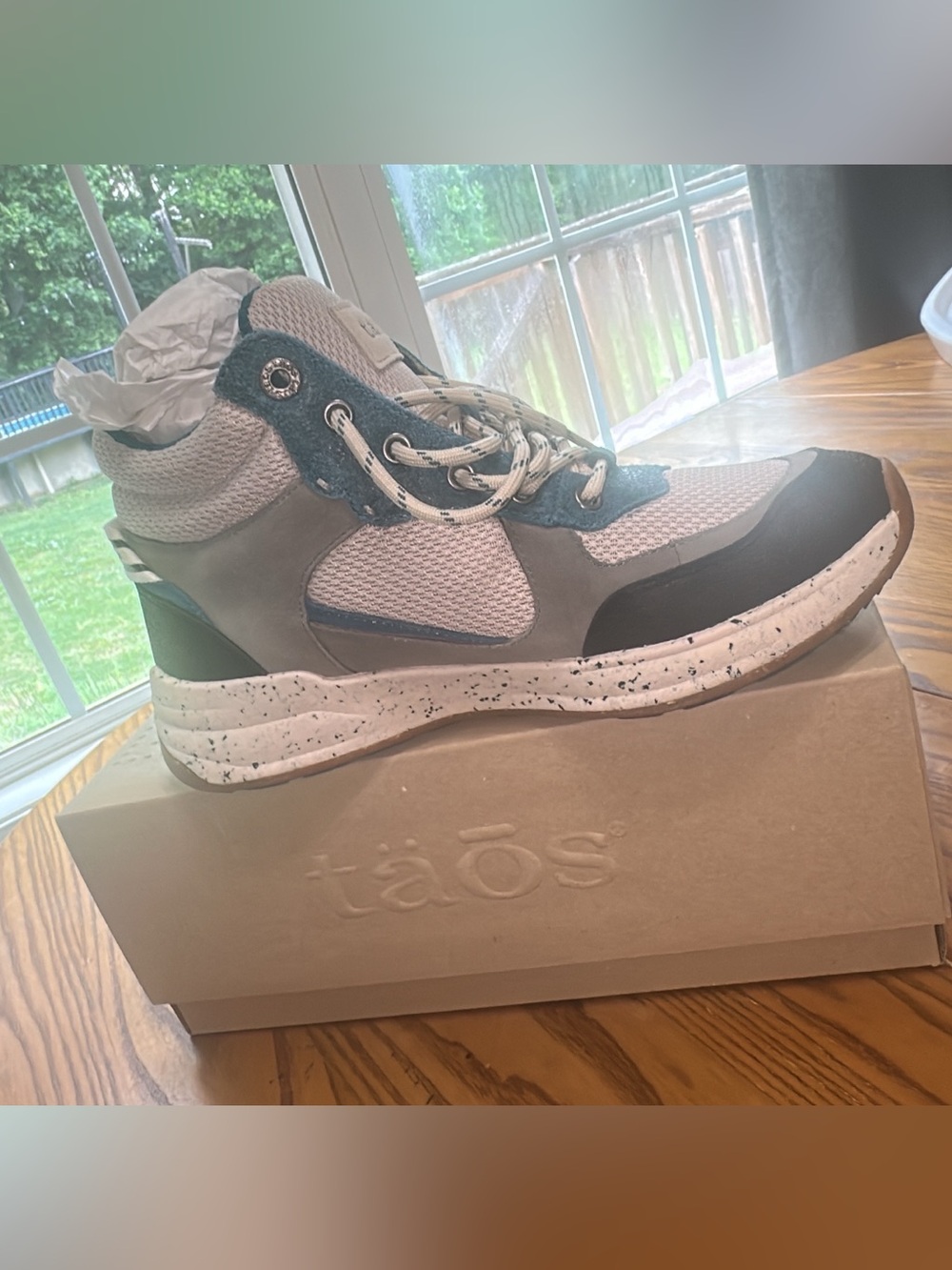 TAOS NWT ADVANCE MID (WOMEN'S) - GREY/TEAL MULTI . (kroom)